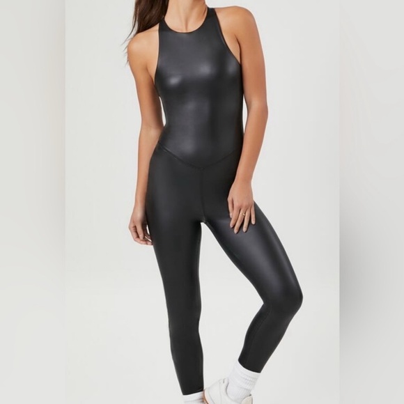 Forever 21 Pants - Black Sleeveless Jumpsuit